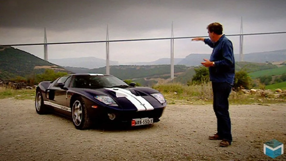 Jeremy Clarkson a jeho Ford GT