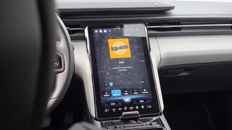 Testovaný Ford Capri.