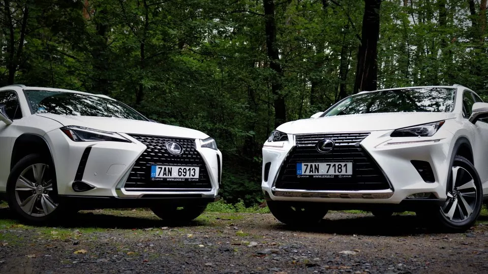 Porovnání Lexusů UX a NX