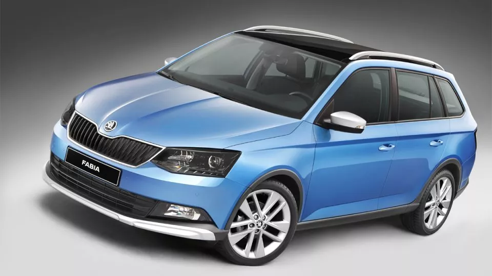 Škoda Fabia Combi ScoutLine - pohled zepředu