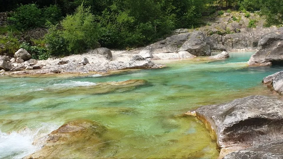 Soča, Slovinsko