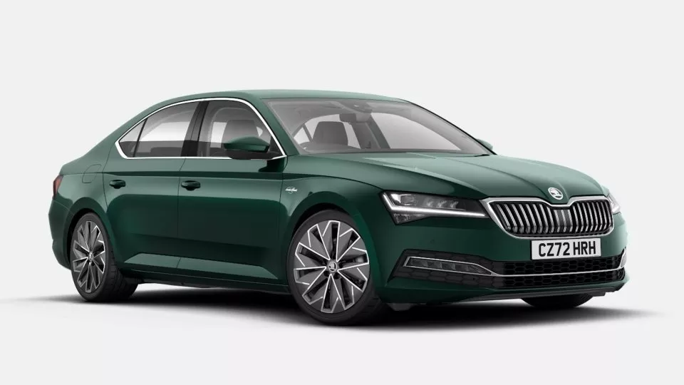 Škoda Superb Royal Green