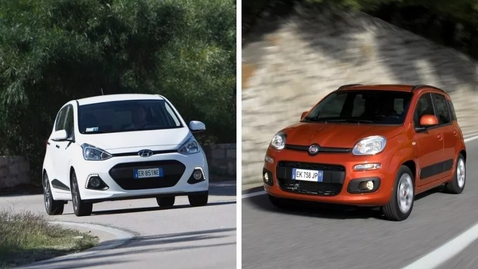 Hyundai i10 II vs Fiat Panda III