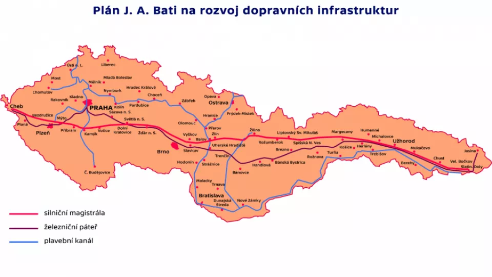 Baťova dálnice (projekt 1937)   