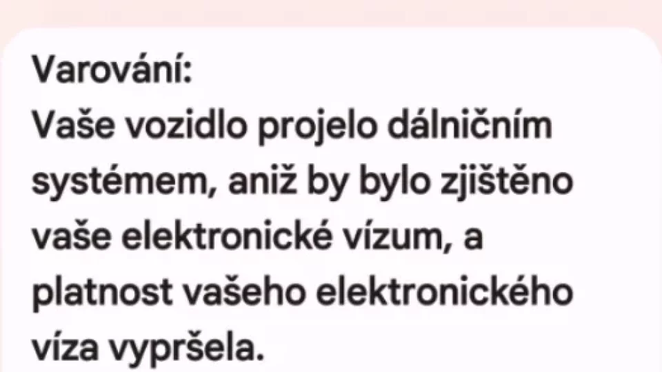 Podvodná SMS