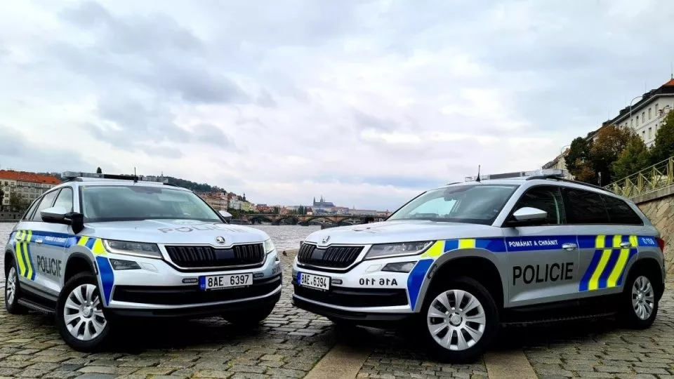 Škoda Kodiaq policie