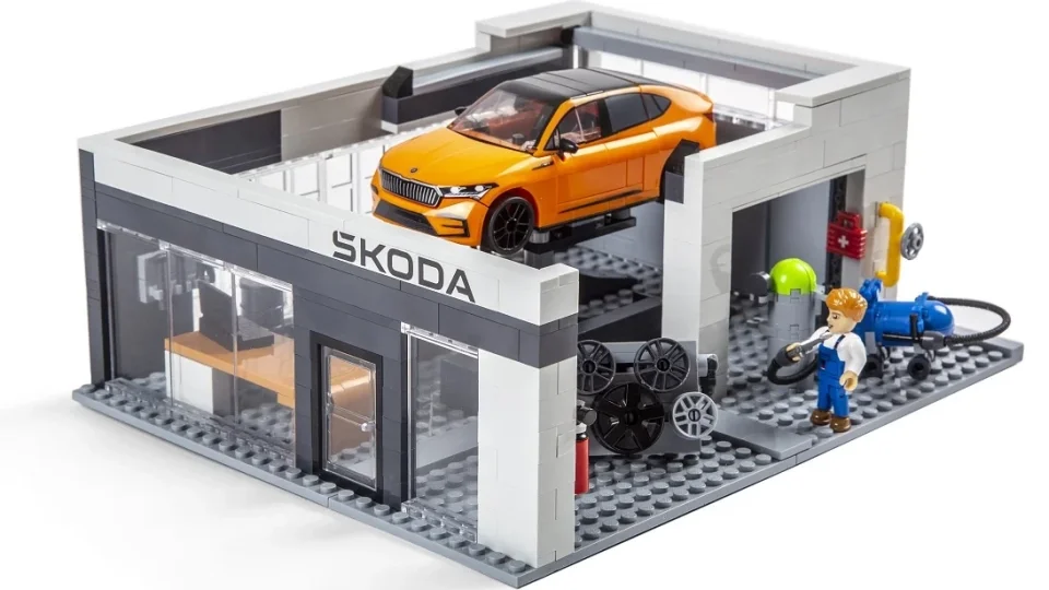 Stavebnice Škoda servisní centrum