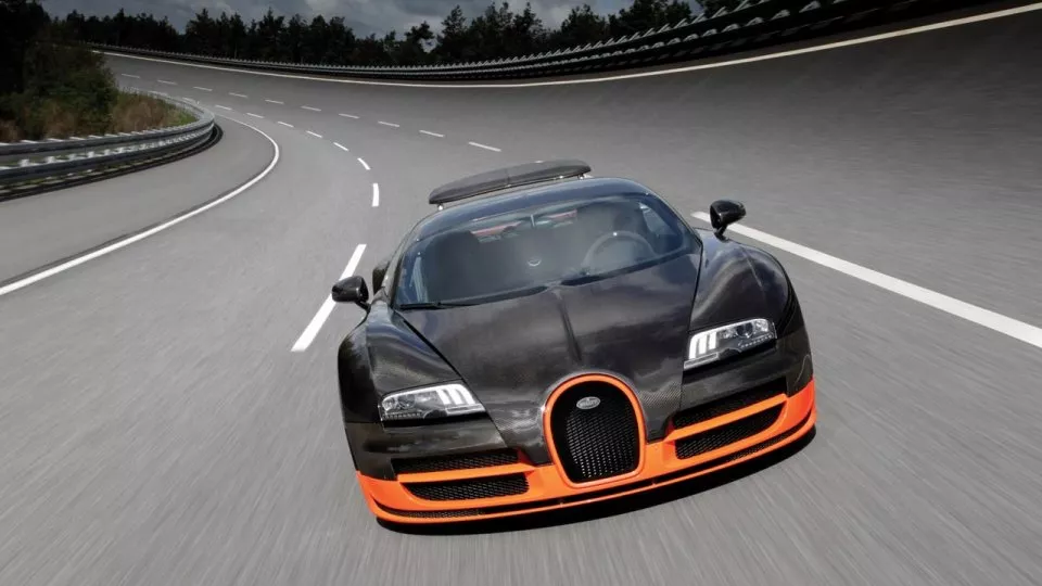 Bugatti Veyron Super Sport World Record Edition.