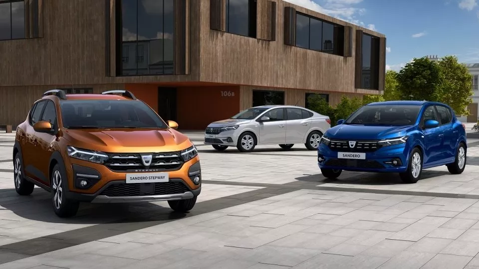 Dacia Sander, Sandero Stepway a Logan