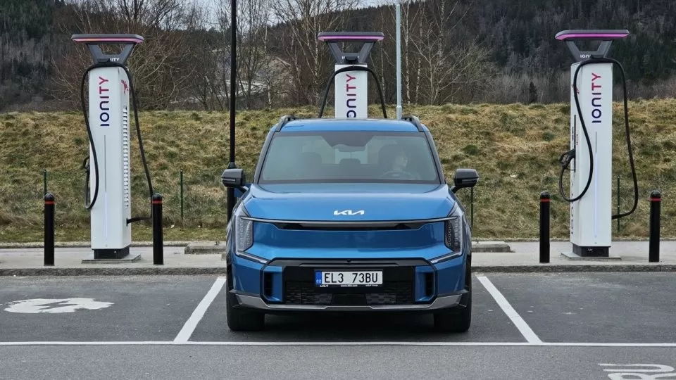 Kia EV9 z Prahy do Stockholmu a zpět