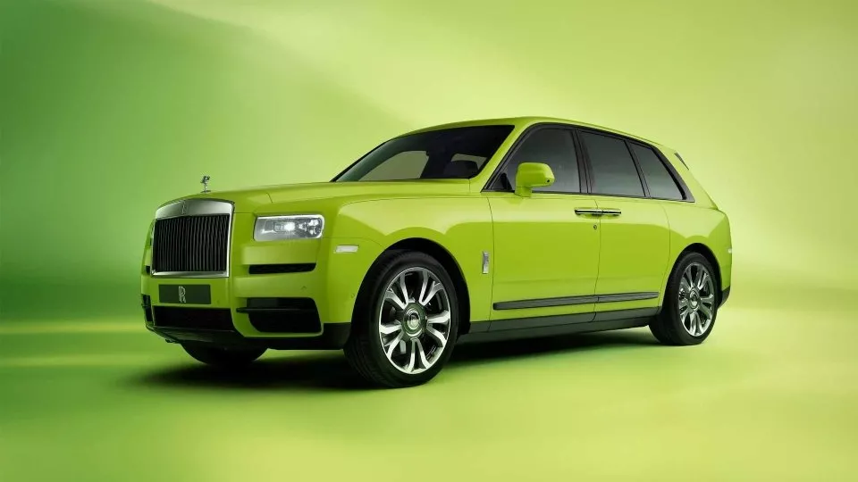 Rolls-Royce Cullinan Belle Lime Green