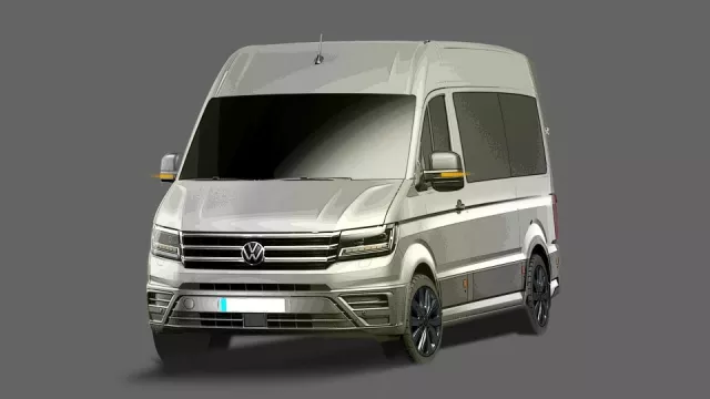 Interiér inspirovaný elektromobily, ale nafta pod kapotou. Volkswagen ukázal nový Crafter