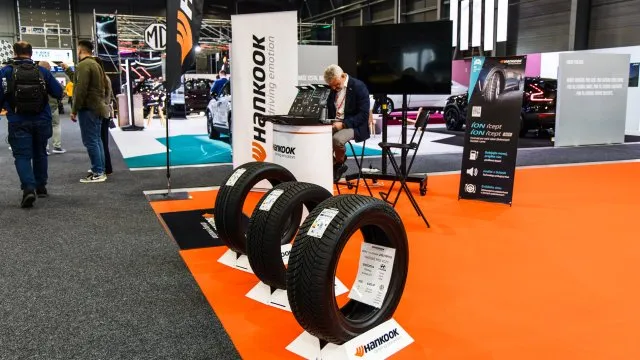 Hankook na letošním e-Salonu prezentuje vychytávky pneumatik pro elektromobily i plug-in hybridy