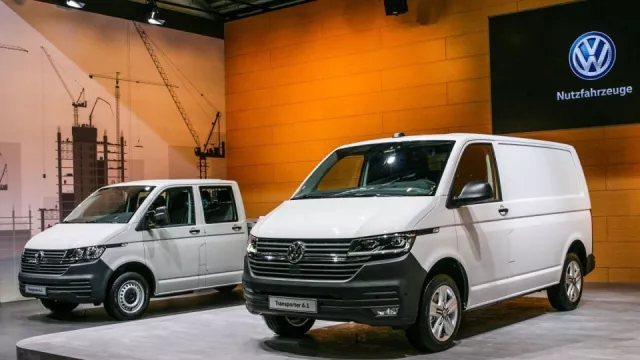 Volkswagen Transporter 6.1 debutuje na výstavě bauma 2019