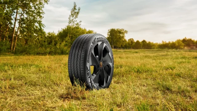 Continental ukázal ekologickou pneumatiku. Je vyrobena z rýžových slupek i PET láhví