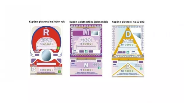 Od neděle platí nové dálniční známky. Jejich platnost už se bude překrývat s elektronickými