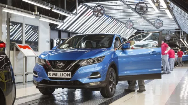 Nissan vyrobil v Sunderlandu třímiliontý Qashqai