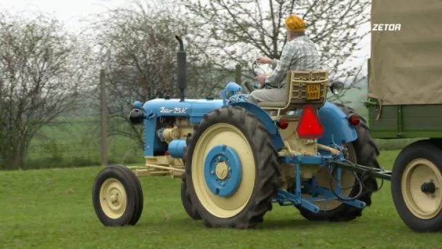 Test traktoru Zetor Crystal