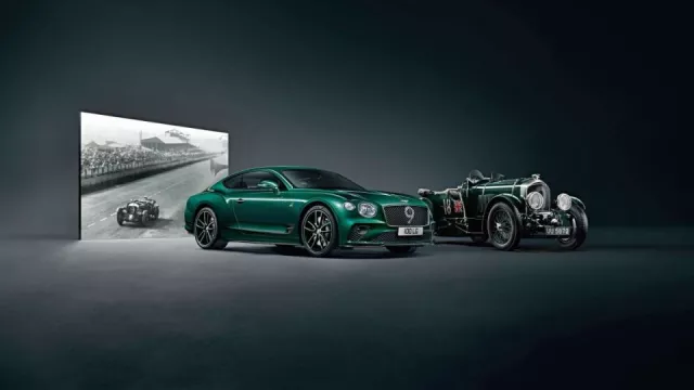 Inspirováno závodní legendou. Bentley Continental GT Number 9 Edition by Mulliner.