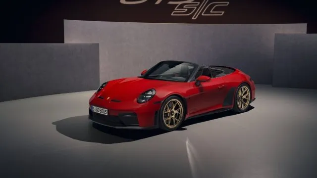 Porsche představilo nový kabriolet 911 GT3 S/C. Má manuál a nízkou hmotnost