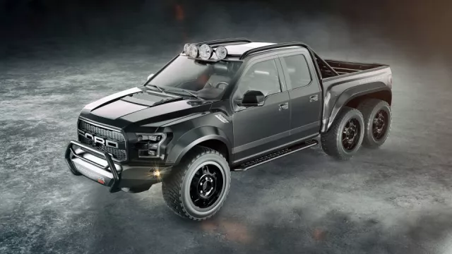 Když se u Hennessey nudí. VelociRaptor 6X6