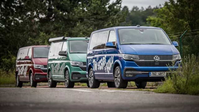 Transporter, Caravelle, Multivan, nebo California? Zde je návod, jak poznat verze víceúčelového VW