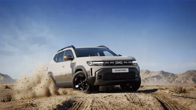 Nová Dacia Duster Spirit of Sand se vyrobí jen v 500 kusech. Má speciální ochranu podvozku do terénu