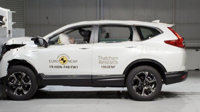 Honda CR-V má pět hvězdiček od Euro NCAP