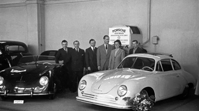 Porsche využívá Ženevu pro premiéru novinek již o roku 1949