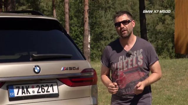 Recenze velkého luxusního SUV BMW X7 M50d