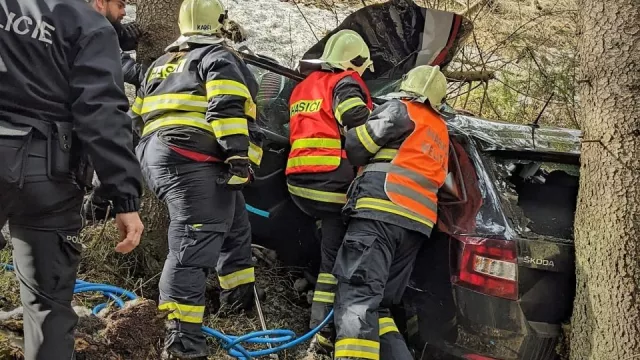 Cestou z práce měl nehodu, ale nikdo o tom nevěděl. Po sedmi hodinách ho našla horská služba