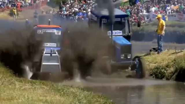 Rallycross s traktory? To je Rusko!