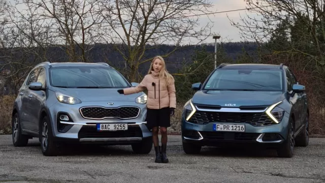 Tereza řídila novou Kiu Sportage. Evropská verze má proti světové jednu malou nevýhodu