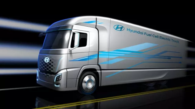 Hyundai a H2 Energy uvedou do provozu nákladní vozidla s palivovými články