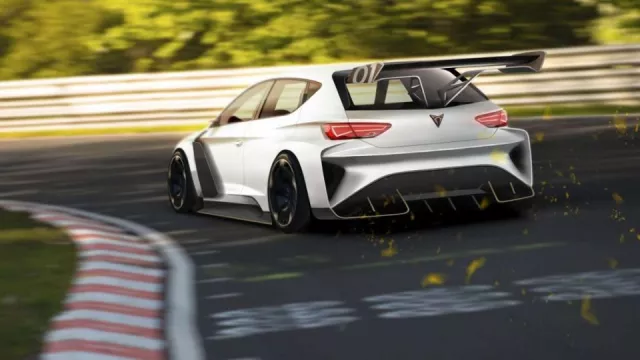 CUPRA e-Racer je prvním elektrickým závodním cestovním vozem na světě