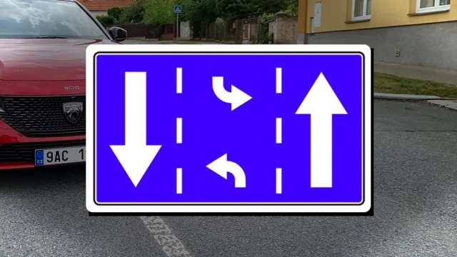 To není hlavolam, ale nová dopravní značka. Za její nepochopení se řidič může dostat do maléru