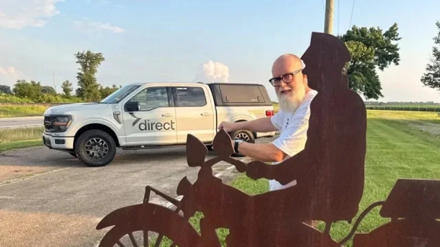 Osmiválcová F-150 je v EU zakázaná, přesto míří do Česka. Pepa projel Route 66 velmi poctivou károu
