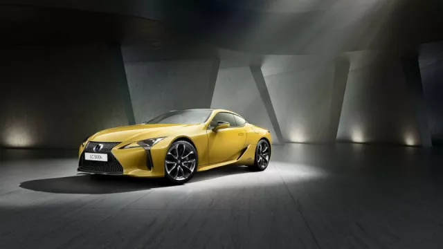 Kupé Lexus LC má novou edici Yellow