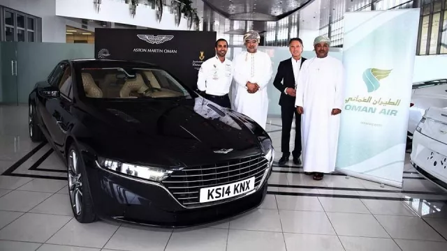 Nový luxusní Aston Martin míří do Ománu