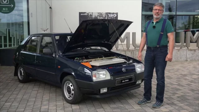 Škoda měla svůj první sériový elektromobil už před 33 lety. Jmenoval se Eltra