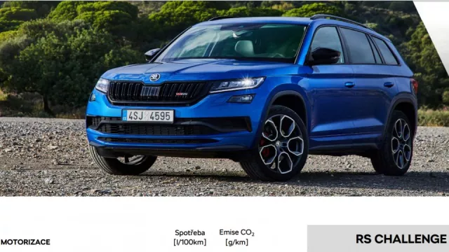 Kodiaq RS Challenge se stal nejdražší škodovkou všech dob. Zároveň jde o rozlučku s motorem silákem