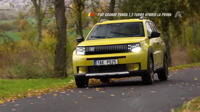 Recenze Fiatu Grande Panda 1,2 Turbo Hybrid La Prima