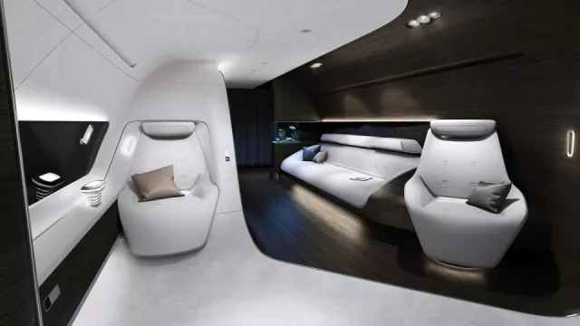 Nejluxusnější letadlo navrhl Mercedes