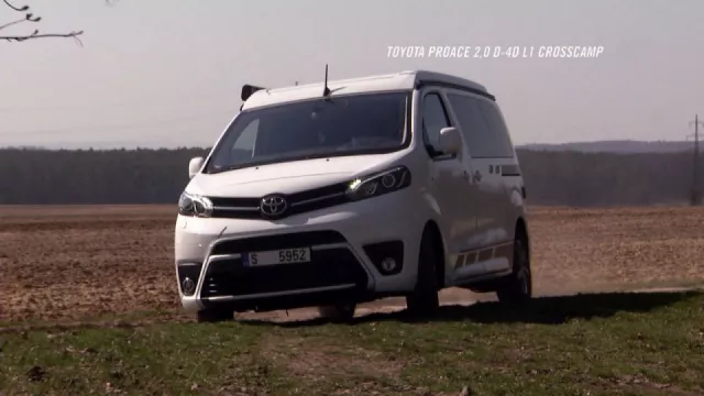 Recenze obytného vozu Toyota Crosscamp 2.0 D-4D