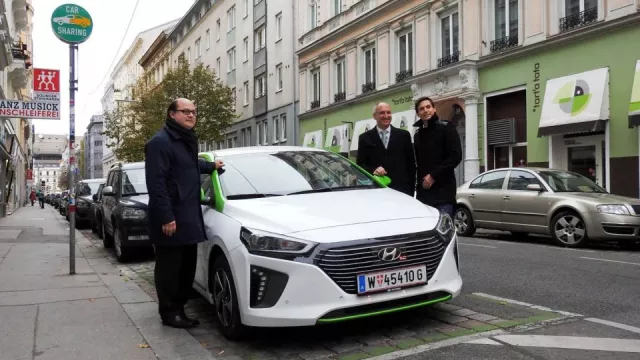 Carsharing ve Vídni využívá hybridy Hyundai