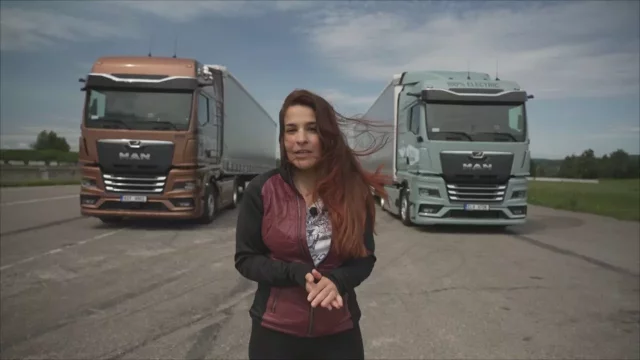 Amazonka krotila velké tahače MAN. Vyzkoušela, zda jí víc sedne naftový nebo elektrický
