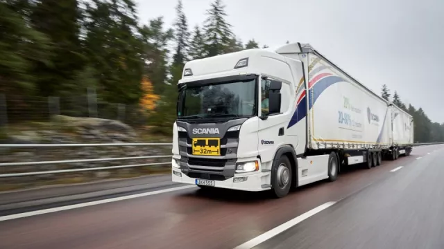 Scania Transport Laboratory přechází na nefosilní paliva