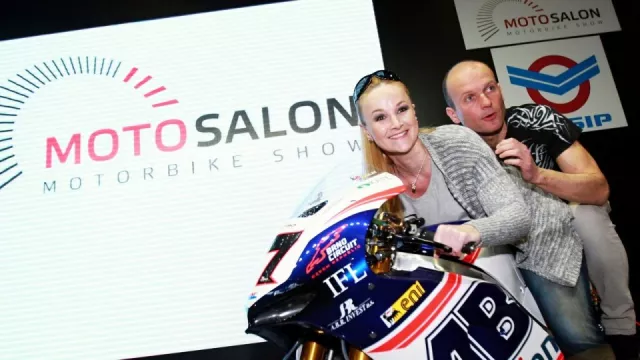 VIP na Motosalonu: Dalibor Gondík i Zdeněk Pohlreich