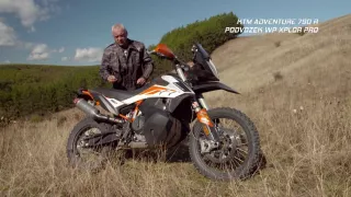 Recenze endura KTM Adventure 790 R s podvozkem WP XPLOR PRO