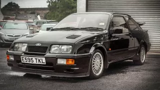 Ford Sierra RS500 Cosworth je vyhledávaná rarita. 